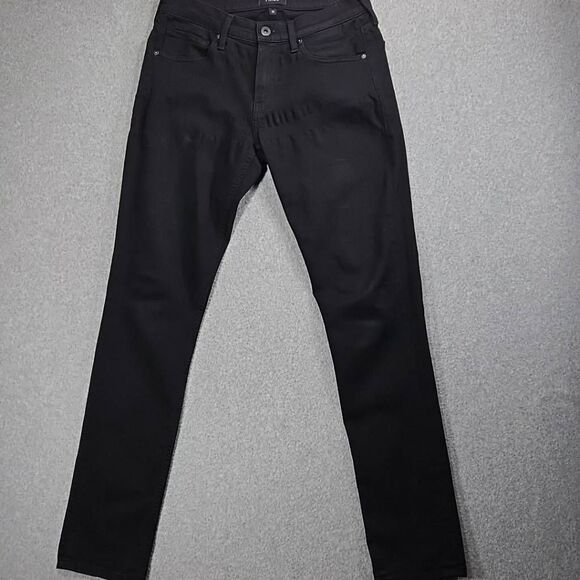 Paige Jeans Mens 29x32 Lennox Black Stretch Slim Fit